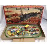 Tinplate: A vintage tinplate Magic Shunting Train, possibly Mettoy, in unused condition in very good