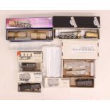 OO Gauge: A collection of three boxed OO Gauge locomotive kits, of which two are unmade, to