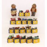 Lesney: A collection of seventeen boxed Lesney Models of Yesteryear vehicles, some with original