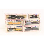 Model Power: A collection of six boxed Model Power, HO Gauge locomotives to comprise references: