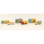 Corgi: A collection of three boxed Corgi Toys, to comprise: E.R.F. Model 64G Earth Dumper, 458;