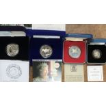 Royal Mint Silver Proof Coins in Original Case with Certificate of Authenticity, includes 1977