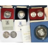 Royal Mint Silver Proof Crowns in Original Case with Certificate of Authenticity, Panama 1974 20