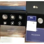 2019 Britannia ‘Spirit of a Nation’ set of 6 in Original Case with Certificate of Authenticity and