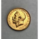 George V 1918M Sovereign.