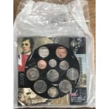 Rare Royal Mint  2009 Brilliant Uncirculated Set with Kew Gardens 50p, sealed in Original