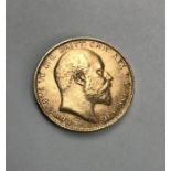 Edward VII 1910 Sovereign.