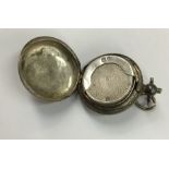 Sterling Silver Single Sovereign Case, Birmingham 1910 by E.J Houlston.