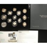 Royal Mint Silver Proof 2019 Special Collection in Original Case with Certificate of Authenticity