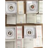 Royal Mint Silver Proof Beatrix Potter 50p coins in Original Case with Certificate of Authenticity.