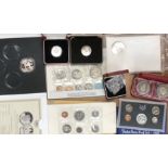 Silver Proof Coins in Original Cases with Certificates,  World Proof Sets with other Medallic