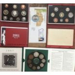 Royal Mint Proof year sets of 1994 & 2001 in Original Case, Brilliant Uncirculated 1997 set,