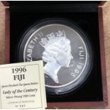 Royal Mint Fiji $50 1kg .999 Silver coin. In Original Case with Certificate.