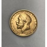 George V 1913 Sovereign.