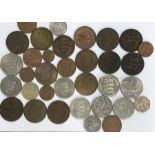 Collection of Channel Island and Isle of Man coins includes IOM Christmas 50p and Victorian.