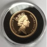 Elizabeth II 1985 Sovereign.