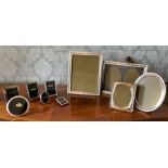 ***AWAY REF CH 27/07***A selection of six small sterling silver frames (five by Arthur Price of