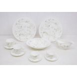 Wedgewood Dinner service floral pattern including Tureens Campion pattern