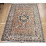20th Avshir rug with animal detail - 200cm x 143cm