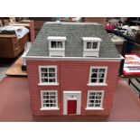 Dolls house and accessories (Q)