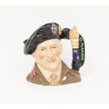 Royal Doulton Character Jug of Field Marshall Montgomery, 1991, 2042 of 2500, not boxed. Size: