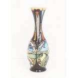 A limited edition Moorcroft vase, made for Macintyre and designed by Emma Bossons, 2004, number 10