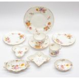 Collection of Posie Pattern Royal Crown Derby china