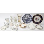 Collection of Staffordshire bone china items in Wedgwood, Aynsley, Royal Staffordshire, Royal Albert