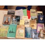 Collection of Derbyshire interest books (1 box)