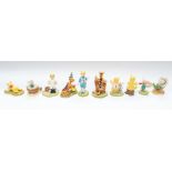Collection of ten Royal Doulton Winnie the Pooh figures