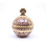 Royal Crown Derby Coronation Orb gold stopper paperweight