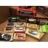 Collection of boxed various diecast including Lledo Models of yesterday etc.