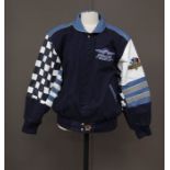 A motor racing interest jacket - Indianapolis F1 Grand Prix. Size Large. Appear in generally good