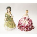 Two Royal Doulton figures, Sandra, Victoria
