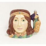 Royal Doulton Boudicia Character Jug - Part of Great Military Series 99 of 250. Boxed & certificate.