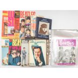 Collection of Beatles Monthly magazines, 1-41 excluding 31 & 32 and other books including Help,