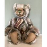 Charlie Bears Gooseberry Teddy Bear CB 141 435 14” teddy bear with labels  and bell toy attached (