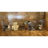 Herman miniature  German mohair boxed vintage Teddy Bears Toys (5)