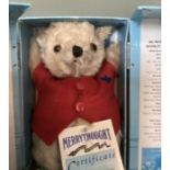 Merrythought Mr whoppit boxed teddy bear Donald Campbell replica teddy bear still in box-teddy in