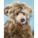 Charlie Bears ; William V brown sandy plush teddy bear with sleigh bell collar and labels Cb124953A