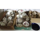 Large collection of tea services , to include Royal Albert , Duchess , Colclough , Adlderley and