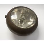 An early 20th century Stephen Grebel of Paris headlamp, approx 31cm