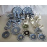 Large group of Wedgwood , to include blue sprig moulded wares , Kutani crane pattern and ice rose