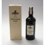 A bottle of Fuller's 1997 Vintage Ale, Limited Edition number 38,000, boxed