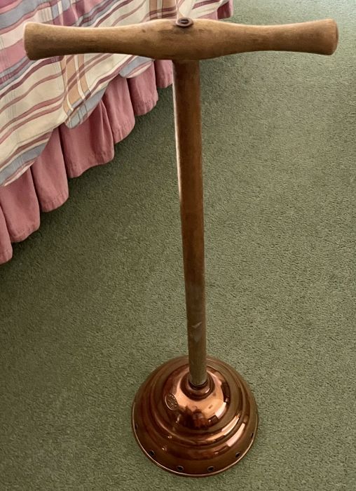 A quantity of copper and oak plungers. ***Offsite Location***