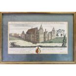 Southwell Palace near Newark in the County of Nottingham, 1726, engraving on laid paper by
