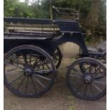 Horse drawn Waggonette carriage, built in Paris1897. A general purpose carriage in useable condition