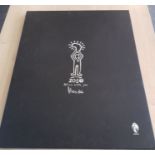 010 football world cup, "Africa salutes you" boxed set of 32 limited edition prints, of flags, of