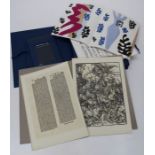 A Thomas and Hudson cased folio of prints of Henri Matise's Jazz folio and Preston Verlag of