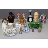 A comprehensive collection of ceramics to include china and earthenware, plates, tea ware, miniature
